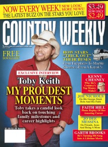 COUNTRY WEEKLY, on sale May 18.